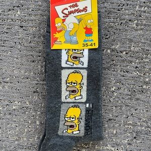 The Simpsons (official) socks feat. Homer Simpson - NWT